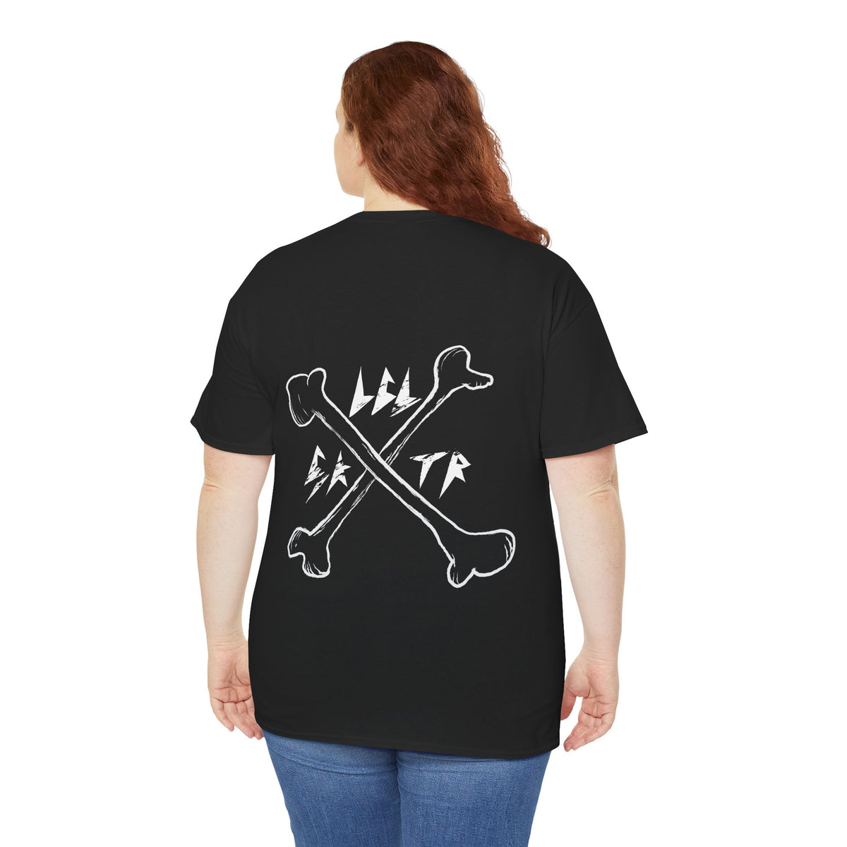 LOCAL SKATER – Crossbones Tee (Front + Back Print)