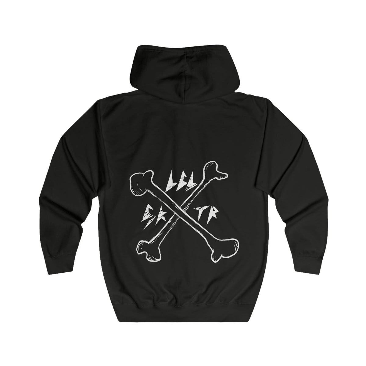 LOCAL SKATER – Crossbones Zip Hoodie (Core Edition)