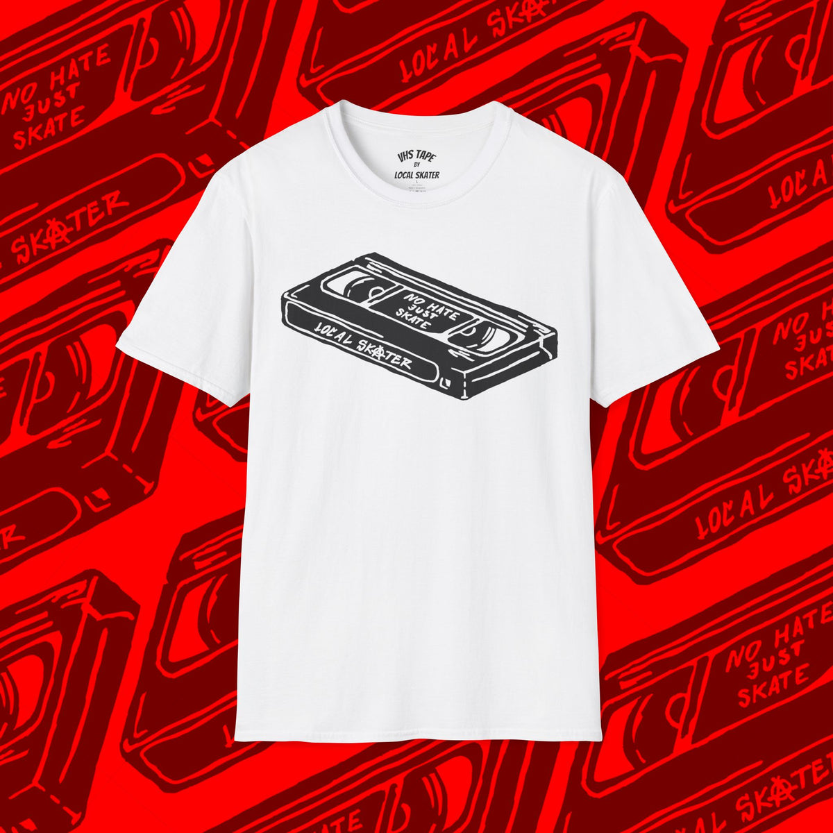 VHS Tape Tee – DIY Skate Punk Graphic T-Shirt
