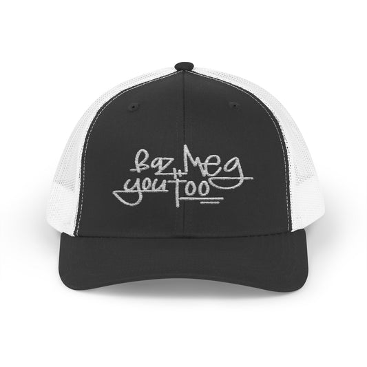 😏 Bold humor meets street style. Snapback Trucker Cap whit Unique funny and at the same time sarcastic logo, mixing the Hungarian and English languages