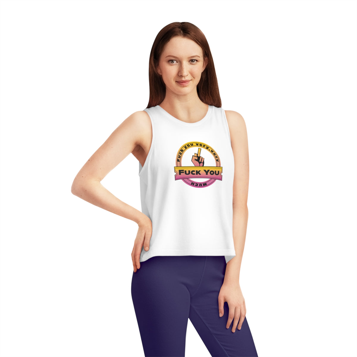Szarkasztikus Logós Táncos Tank Top, Vicces Nyári Hangulatú Női Rövidített Ing, Táncruha, Edzőfelső, Tánc Jelmez, Táncos Ajándék