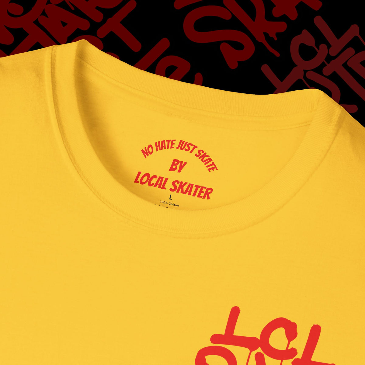 No Hate Just Skate Tee – Street Tag Edition
