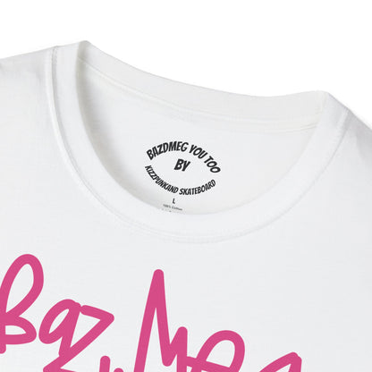 😏 Humor meets attitude. Unisex Softstyle T-Shirt whit Unique funny and at the same time sarcastic logo, mixing the Hungarian and English languages Variation 3
