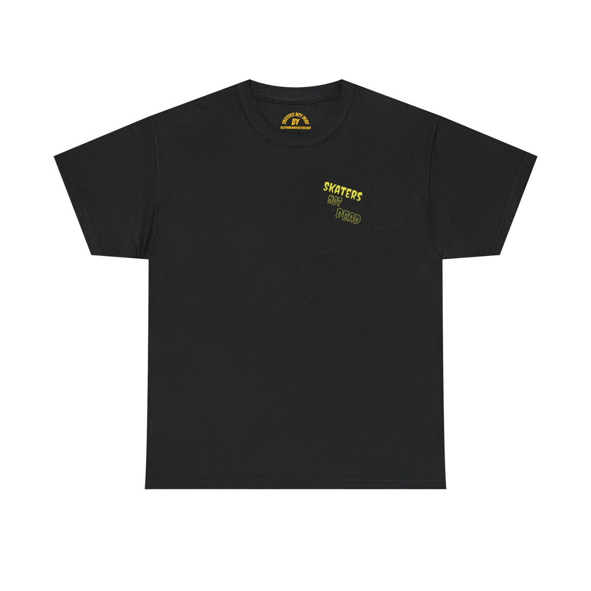 Skate & Punk Slogan Tee – Bold, Funny & OriginalSkateboarding Logo T-Shirt for Adults with the skateboard version of the famous punk slogan with a unique, cool and funny logo.