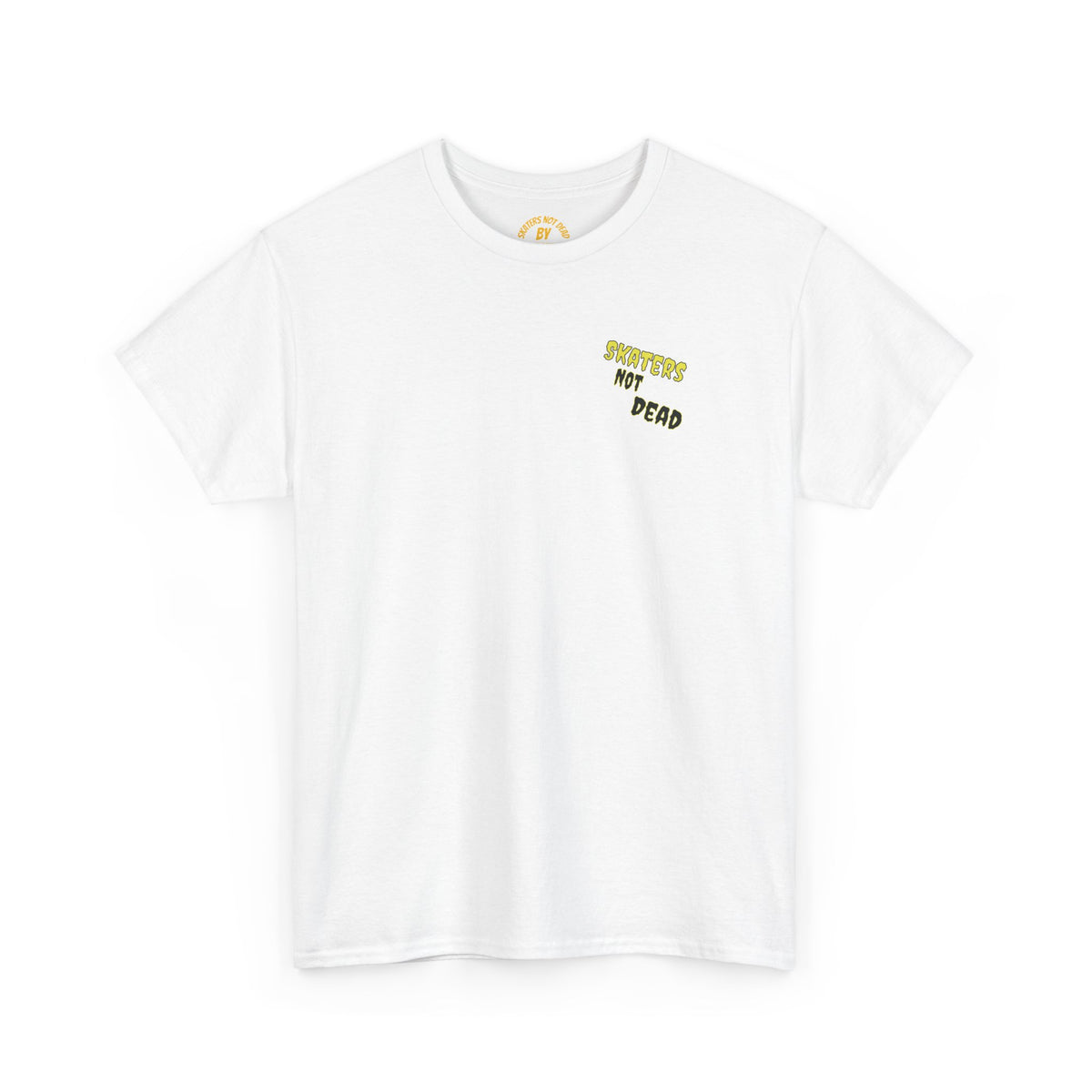 Skate & Punk Slogan Tee – Bold, Funny & OriginalSkateboarding Logo T-Shirt for Adults with the skateboard version of the famous punk slogan with a unique, cool and funny logo.