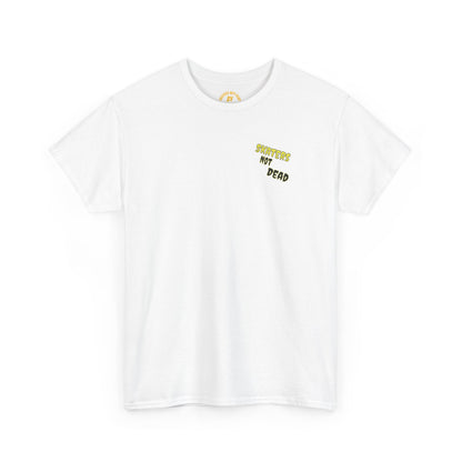 Skate & Punk Slogan Tee – Bold, Funny & OriginalSkateboarding Logo T-Shirt for Adults with the skateboard version of the famous punk slogan with a unique, cool and funny logo.