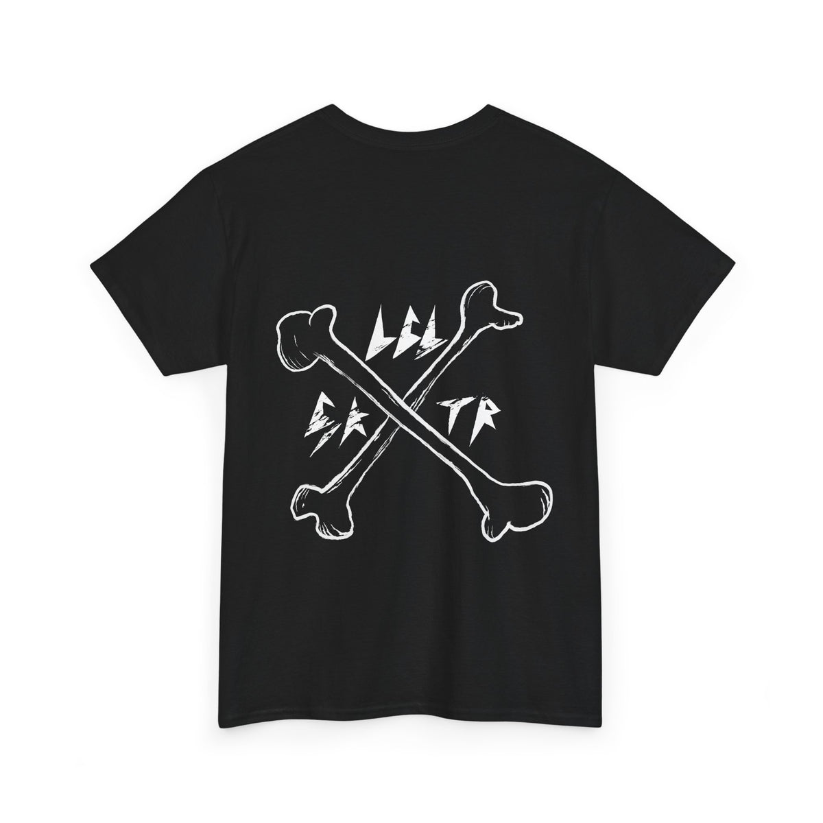 LOCAL SKATER – Crossbones Tee (Front + Back Print)