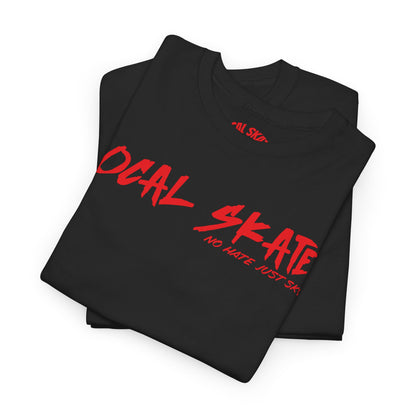 Local Skater – Red & Black Logo Tee