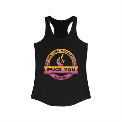 Női Racerback Tank – Szarkasztikus nyári hangulat. Szarkasztikus, vicces logós nyári hangulat. Ideális női Racerback Tank.