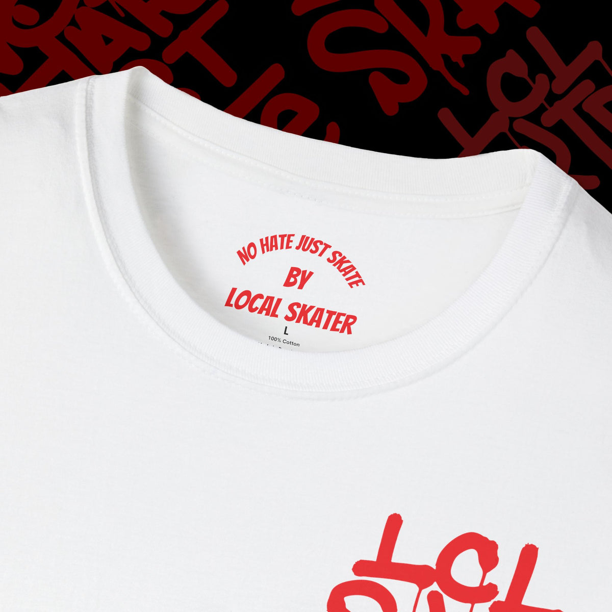 No Hate Just Skate Tee – Street Tag Edition