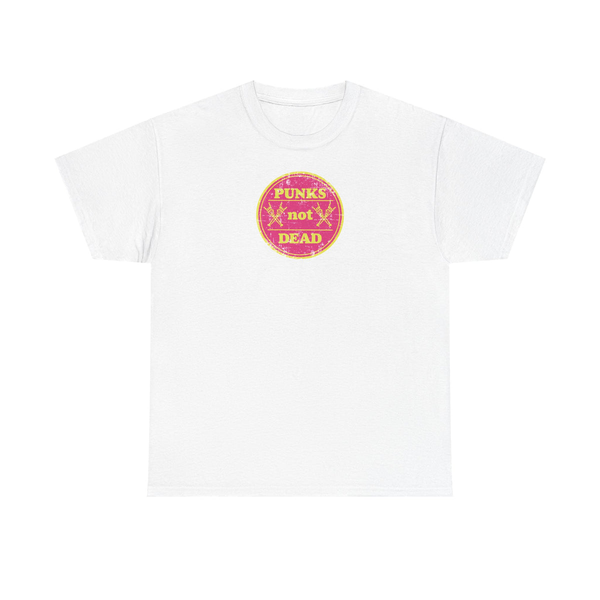 Classic Punk Slogan Logo Tee