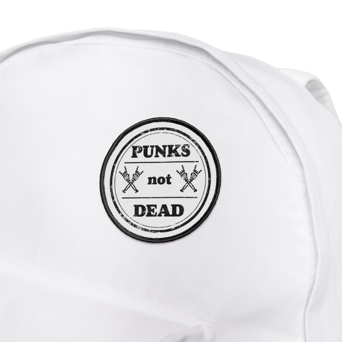 A legendás és híres punk szlogen egyedi változata vasalható foltokon