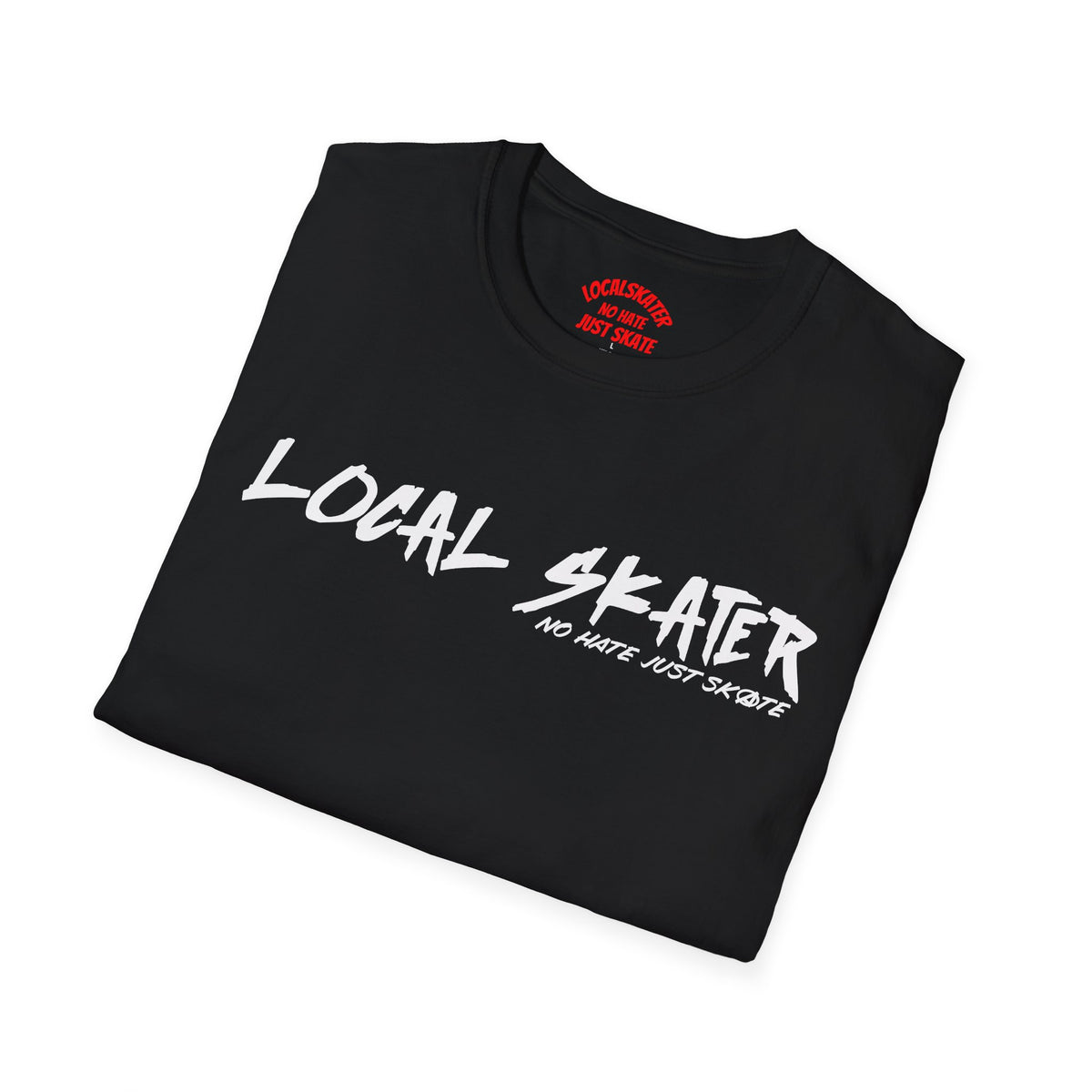 Local Skater Logo Tee – No Hate Just Skate