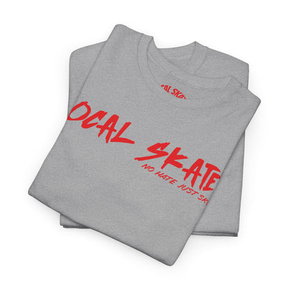 Local Skater – Red & Black Logo Tee