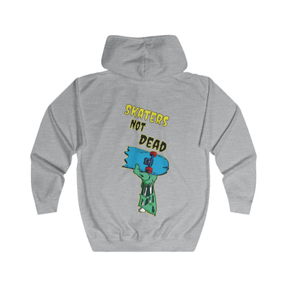 Unisex Heavy Blend™ teljes cipzáras kapucnis pulóver a híres punk szlogen gördeszkás változatával, egyedi, vagány és vicces logóval.