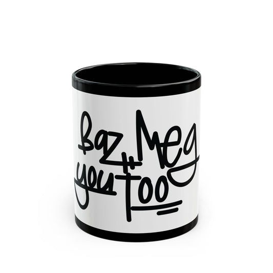 Black Mug – Sarcastic Bilingual Logo (11oz / 15oz). Black Mug whit Unique funny and at the same time sarcastic logo, mixing the Hungarian and English languages. (11oz, 15oz)