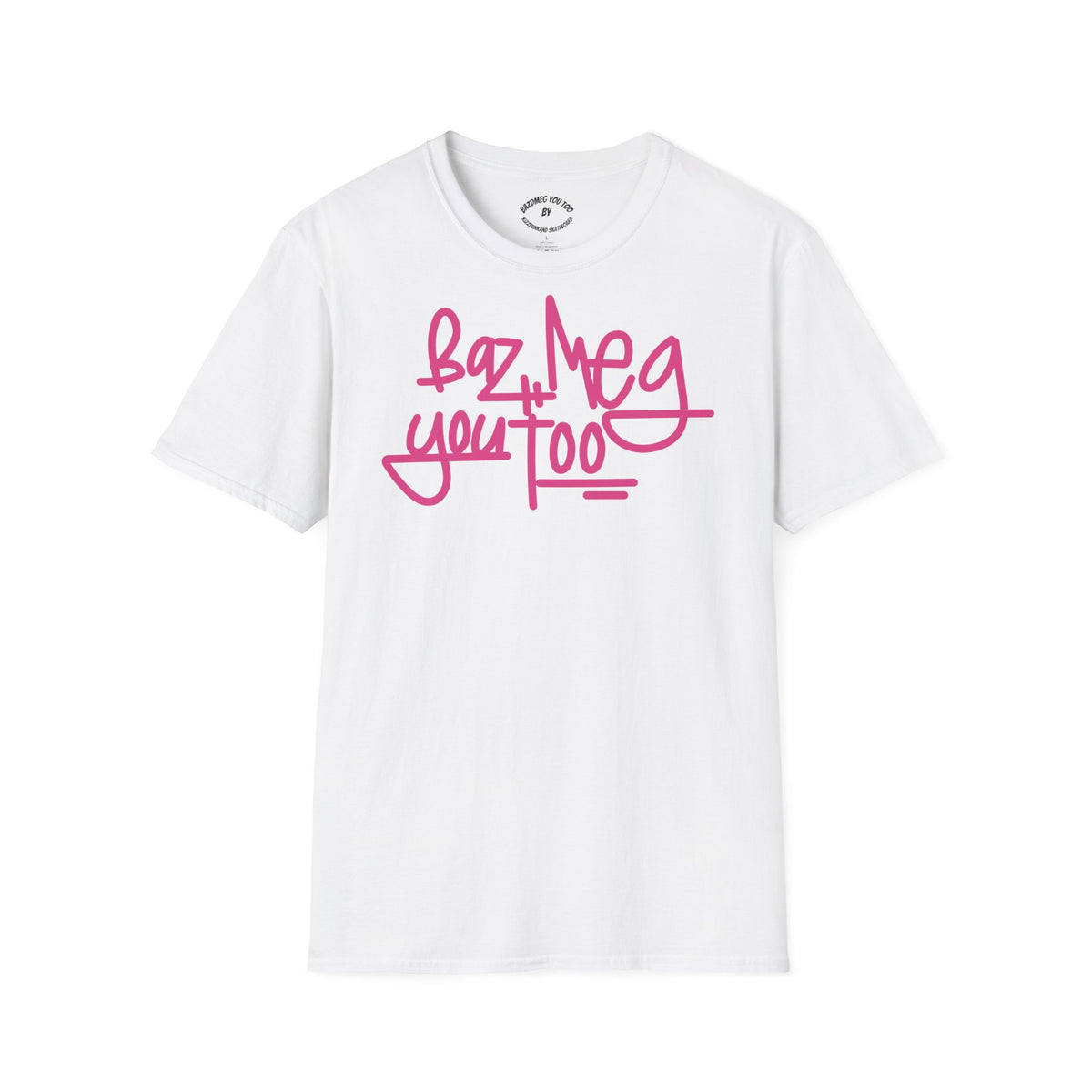 😏 Humor meets attitude. Unisex Softstyle T-Shirt whit Unique funny and at the same time sarcastic logo, mixing the Hungarian and English languages Variation 3