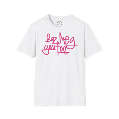 😏 Humor meets attitude. Unisex Softstyle T-Shirt whit Unique funny and at the same time sarcastic logo, mixing the Hungarian and English languages Variation 3