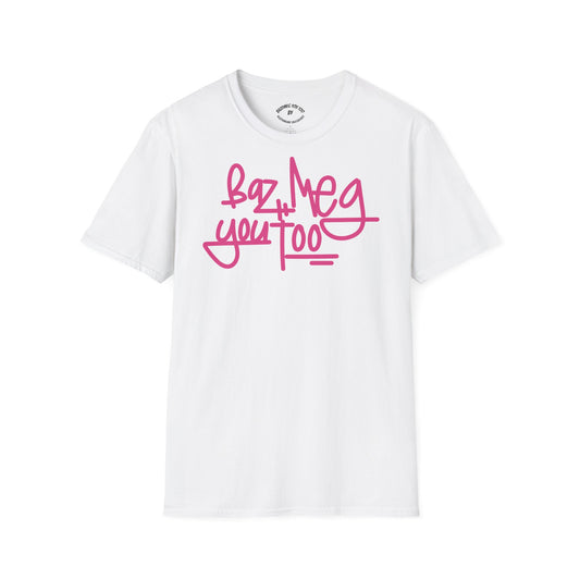 😏 Humor meets attitude. Unisex Softstyle T-Shirt whit Unique funny and at the same time sarcastic logo, mixing the Hungarian and English languages Variation 3