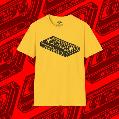 VHS Tape Tee – DIY Skate Punk Graphic T-Shirt