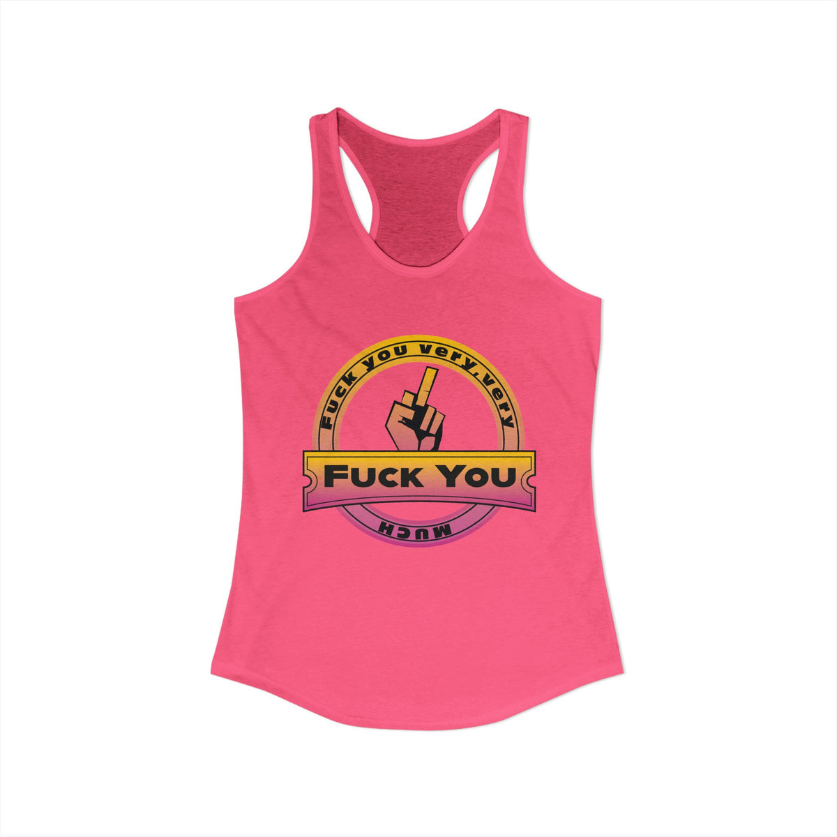 Női Racerback Tank – Szarkasztikus nyári hangulat. Szarkasztikus, vicces logós nyári hangulat. Ideális női Racerback Tank.