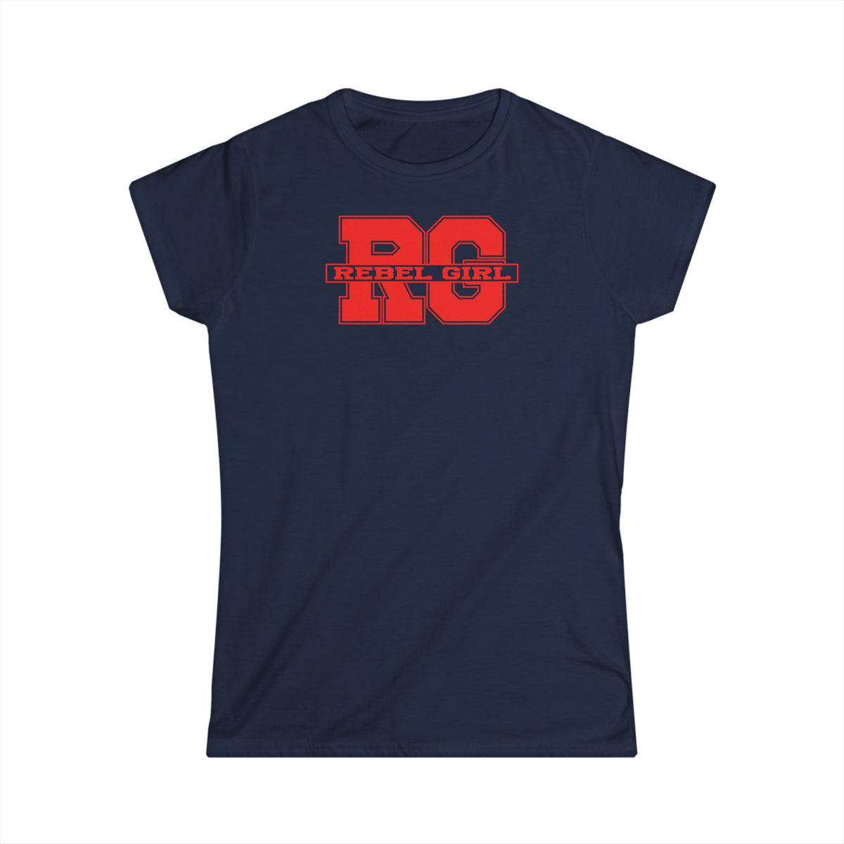 Rebel Girl Varsity női softstyle póló