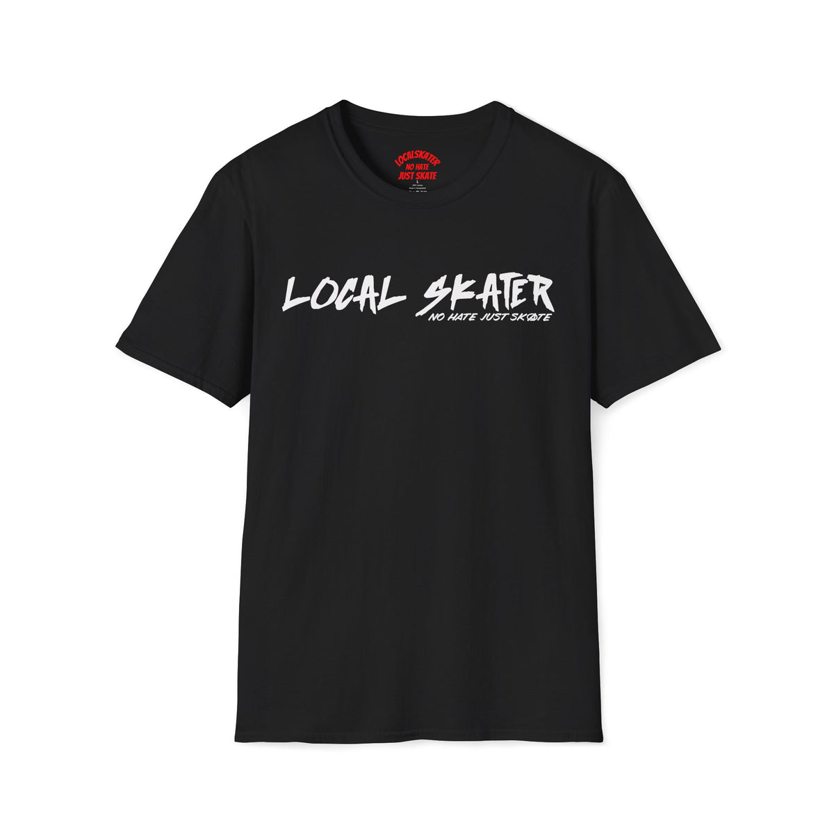 Local Skater Logo Tee – No Hate Just Skate
