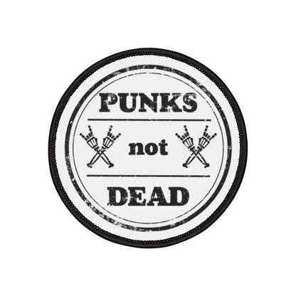 A legendás és híres punk szlogen egyedi változata vasalható foltokon