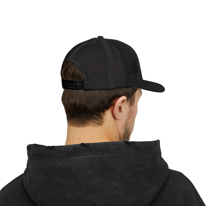 LOCAL SKATER – Crossbones Trucker Hat (Black)
