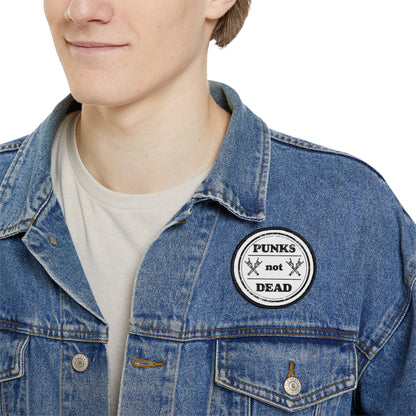 A legendás és híres punk szlogen egyedi változata vasalható foltokon