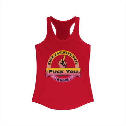 Női Racerback Tank – Szarkasztikus nyári hangulat. Szarkasztikus, vicces logós nyári hangulat. Ideális női Racerback Tank.