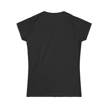 Rebel Mom Logo T-Shirt – For Strong & Fierce Women.  Rebel Mom logo t-shirt in honor of strong and fighting women and mothers. Women's Softstyle Tee - Fun & Trendy Design