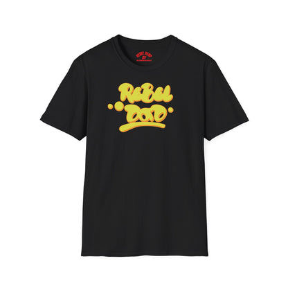 Rebel Dad logós unisex póló