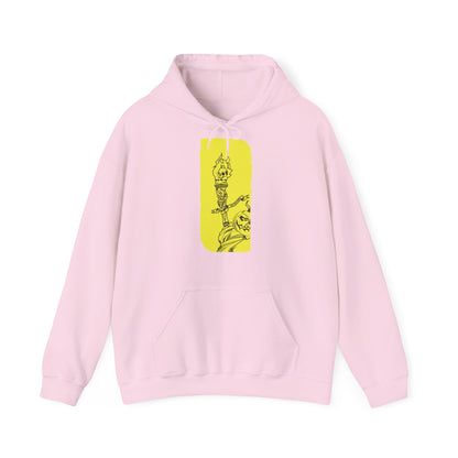 Halloween Gördeszkás Punk Unisex Kapucnis Pulóver, Vive Le Punk Pulóver, Egyedi Menő Kapucnis Pulóver, Alternatív Gördeszkás Pulóver, Halloween Ajándék