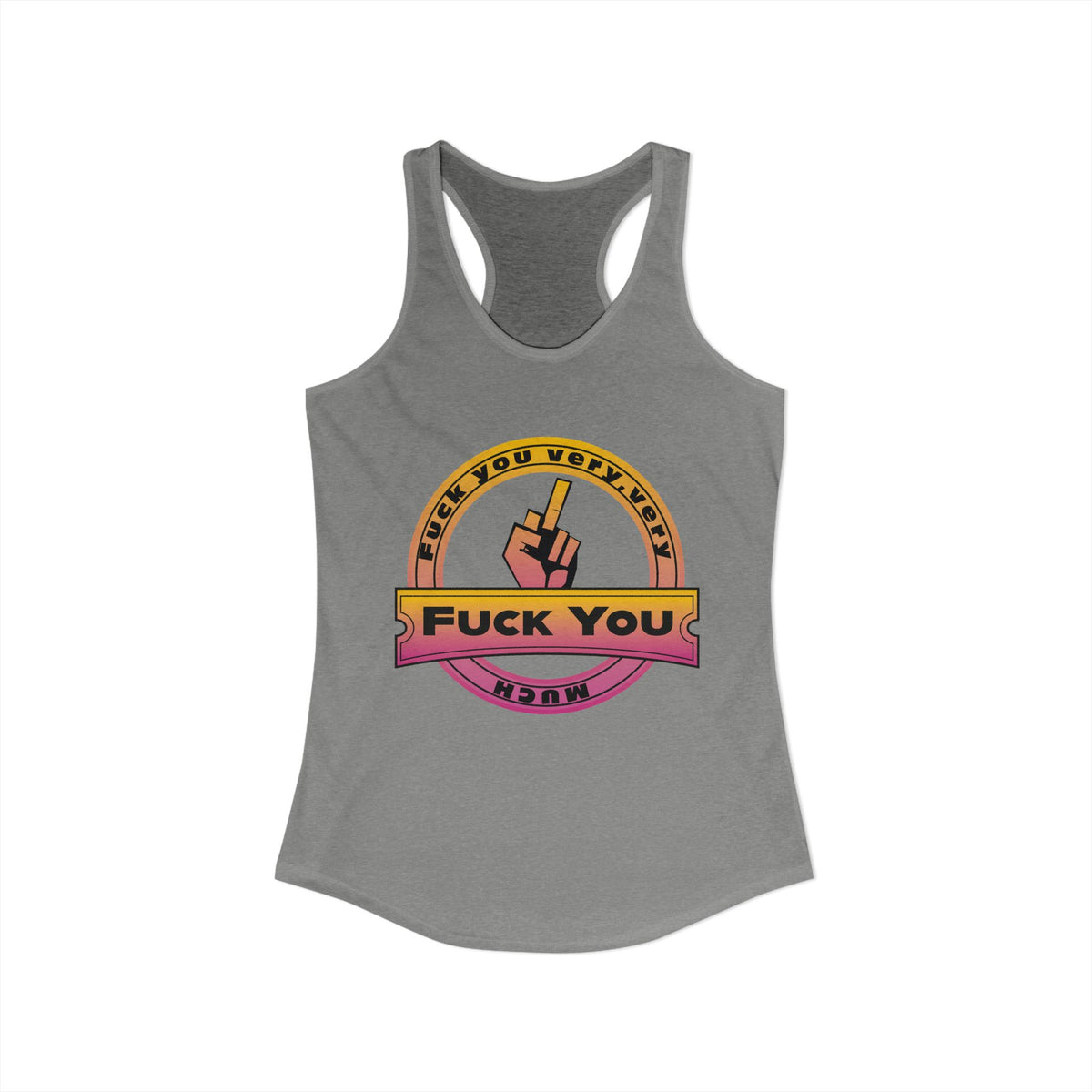 Női Racerback Tank – Szarkasztikus nyári hangulat. Szarkasztikus, vicces logós nyári hangulat. Ideális női Racerback Tank.