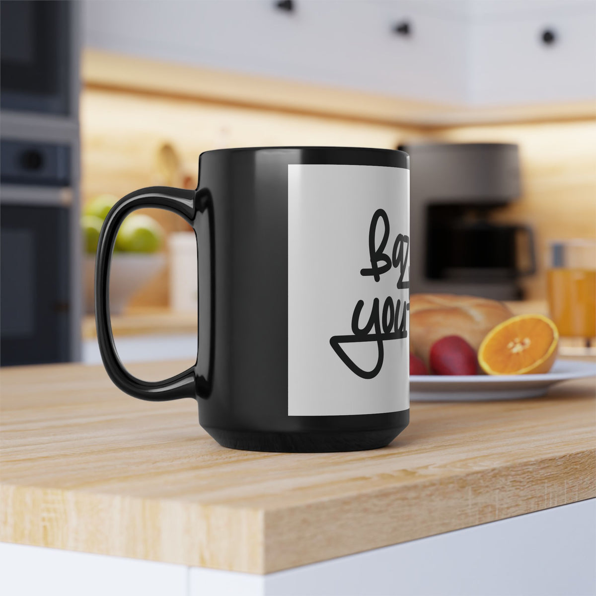Black Mug – Sarcastic Bilingual Logo (11oz / 15oz). Black Mug whit Unique funny and at the same time sarcastic logo, mixing the Hungarian and English languages. (11oz, 15oz)