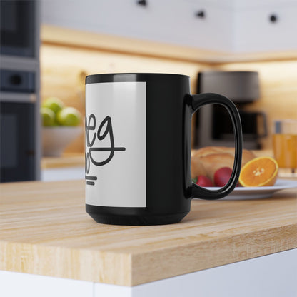 Black Mug – Sarcastic Bilingual Logo (11oz / 15oz). Black Mug whit Unique funny and at the same time sarcastic logo, mixing the Hungarian and English languages. (11oz, 15oz)