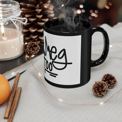 Black Mug – Sarcastic Bilingual Logo (11oz / 15oz). Black Mug whit Unique funny and at the same time sarcastic logo, mixing the Hungarian and English languages. (11oz, 15oz)