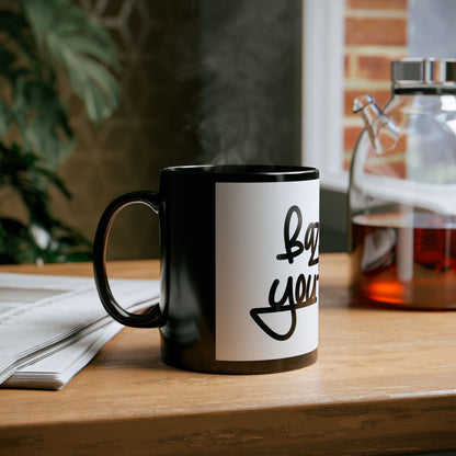 Black Mug – Sarcastic Bilingual Logo (11oz / 15oz). Black Mug whit Unique funny and at the same time sarcastic logo, mixing the Hungarian and English languages. (11oz, 15oz)