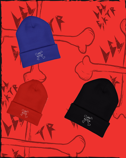 LOCAL SKATER – Crossbones Beanie (Core + Limited Colors)