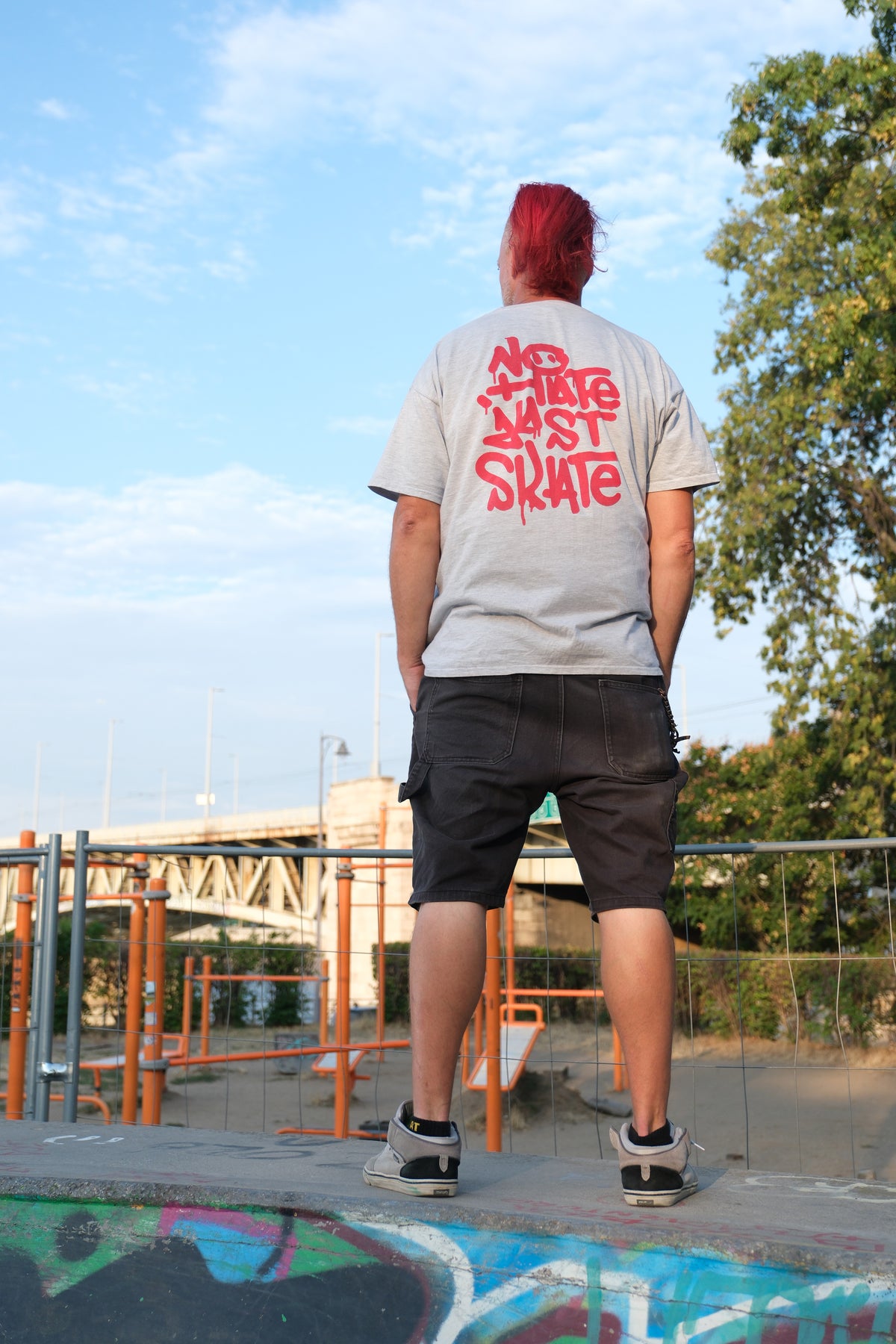 No Hate Just Skate Tee – Street Tag Edition