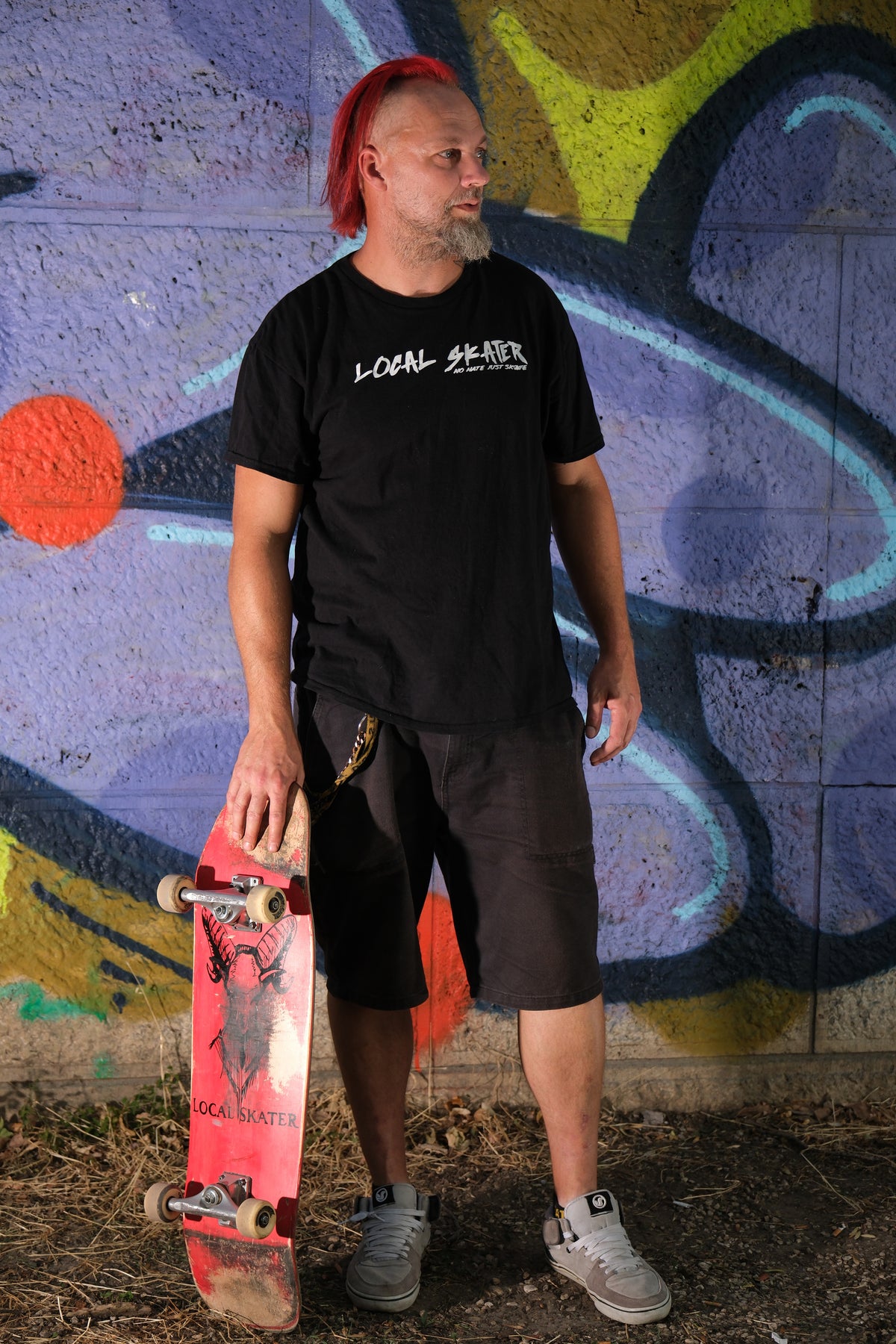 Local Skater Logo Tee – No Hate Just Skate