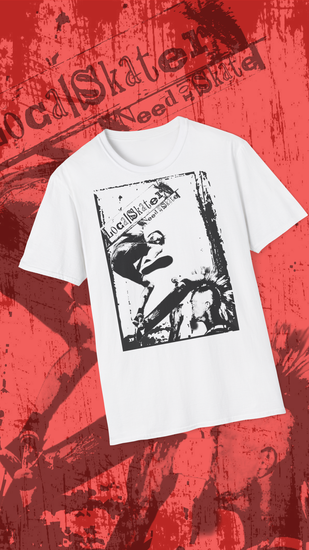 Need for Skate – Punk Skate T-Shirt | Local Skater