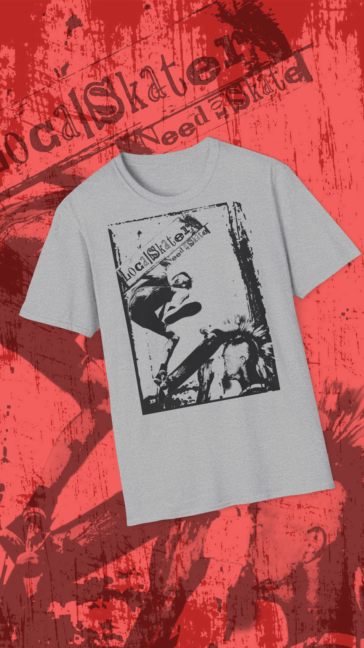 Need for Skate – Punk Skate T-Shirt | Local Skater