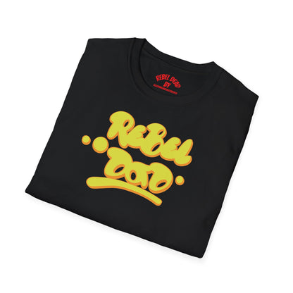 Rebel Dad logós unisex póló
