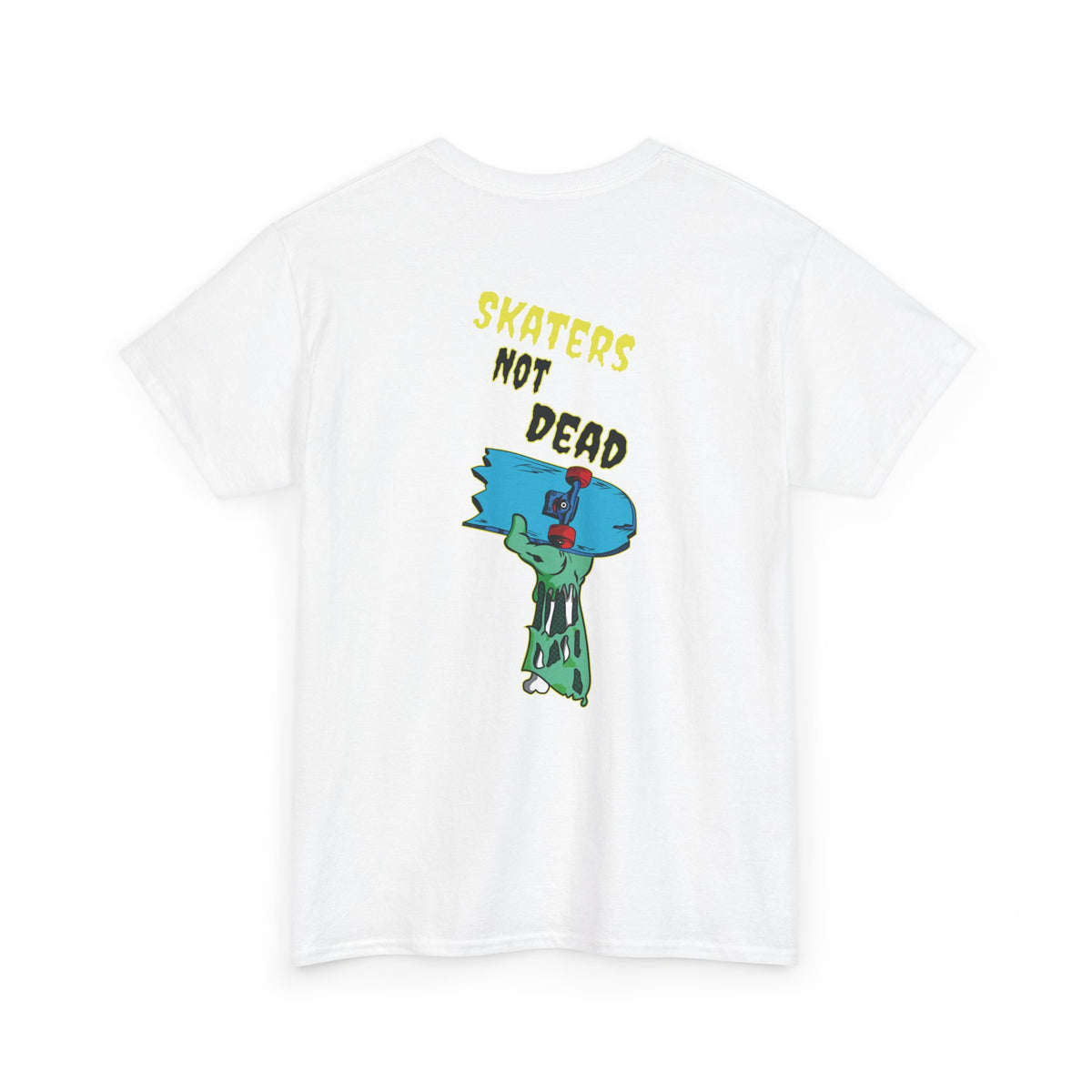 Skate & Punk Slogan Tee – Bold, Funny & OriginalSkateboarding Logo T-Shirt for Adults with the skateboard version of the famous punk slogan with a unique, cool and funny logo.