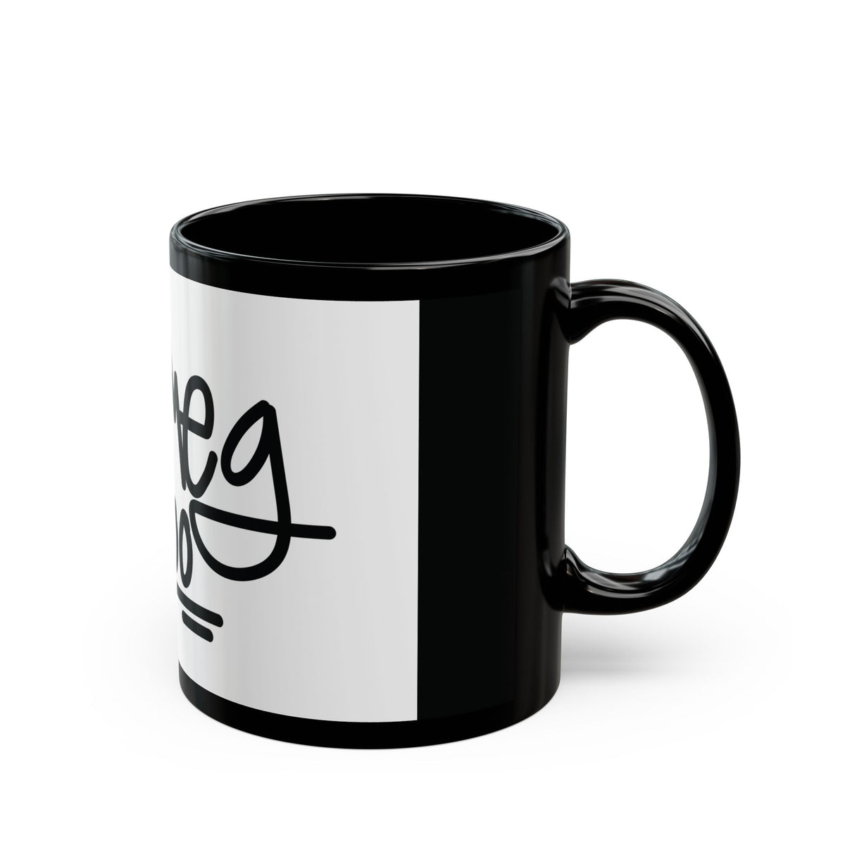 Black Mug – Sarcastic Bilingual Logo (11oz / 15oz). Black Mug whit Unique funny and at the same time sarcastic logo, mixing the Hungarian and English languages. (11oz, 15oz)