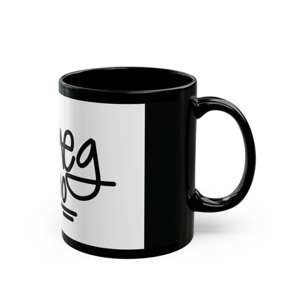 Black Mug – Sarcastic Bilingual Logo (11oz / 15oz). Black Mug whit Unique funny and at the same time sarcastic logo, mixing the Hungarian and English languages. (11oz, 15oz)