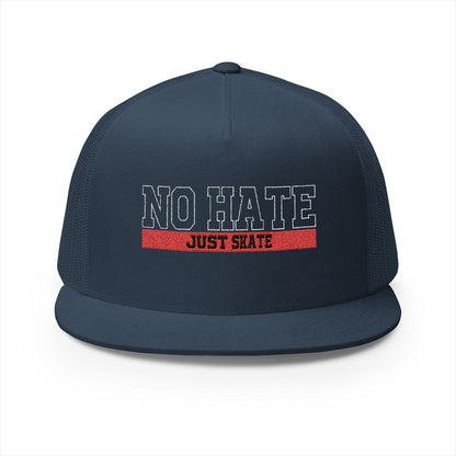 No Hate Just Skate 5 paneles teherautós sapka - Stílusos és kényelmes gördeszkás kiegészítők