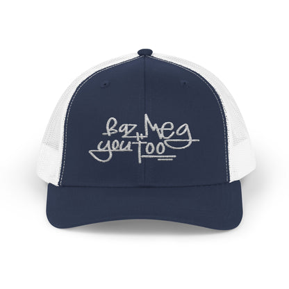 😏 Bold humor meets street style. Snapback Trucker Cap whit Unique funny and at the same time sarcastic logo, mixing the Hungarian and English languages